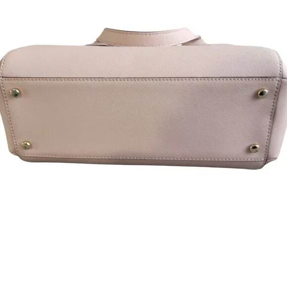 Kate Spade Pink/Blush Leather Handbag Tote Style - Picture 7 of 16